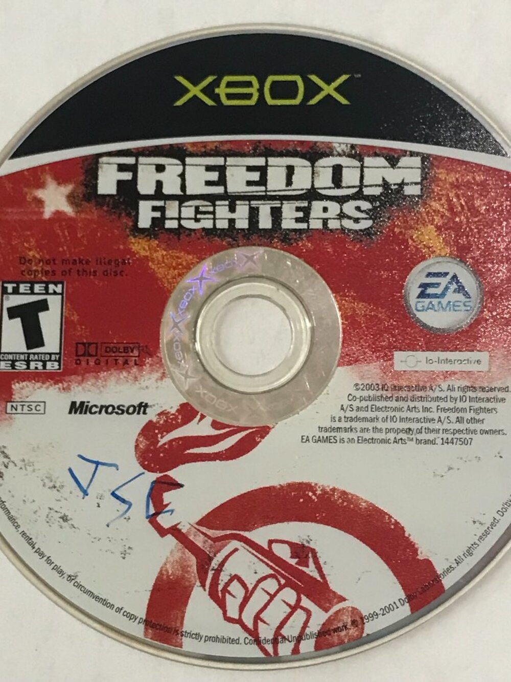 Freedom Fighters (Microsoft Xbox, 2003) Tested